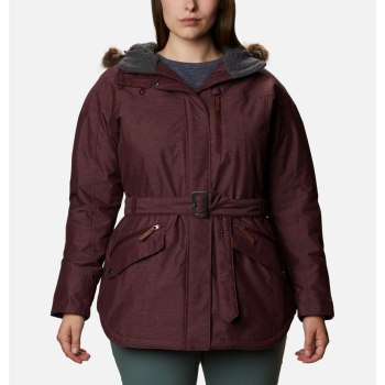 Columbia Jas Dames, Carson Pass II Plus Size Bordeaux, 08IEAQHUK